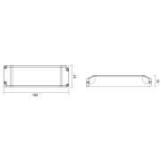 Deko-Light, Netzgerät (CV, DC) dimmbar, BASIC, DIM, CV 12V 12-50W, Spannungskonstant, Mit Phasenansc