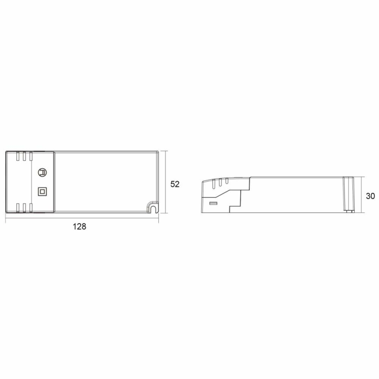 Deko-Light Deko-Light, Netzgerät (CV, DC) dimmbar, BASIC, DIM, CV,  24V 2,5-25W, Spannungskonstant, Mit Phasena
