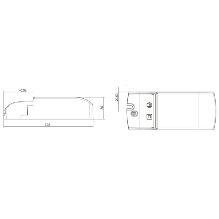 Deko-Light Deko-Light, Netzgerät (CV, DC) dimmbar, BASIC, DIM, CV, 12V 2,5-25W, Spannungskonstant, Mit Phasenan