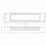 Deko-Light, Netzgerät (CV, DC) dimmbar, BASIC, DIM, CV, LCP40AD-1H12V, Spannungskonstant, DALI 2.0 /