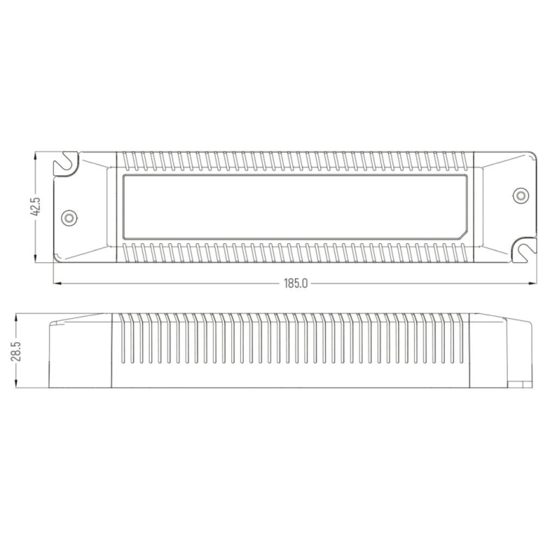 Deko-Light Deko-Light, Netzgerät (CV, DC) dimmbar, BASIC, DIM, CV, LCP40AD-1H24V, Spannungskonstant, DALI 2.0 /
