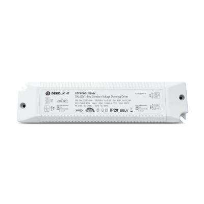 Deko-Light Deko-Light, Netzgerät (CV, DC) dimmbar, BASIC, DIM, CV, LCP40AD-1H24V, Spannungskonstant, DALI 2.0 /