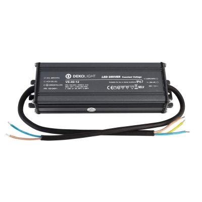 Deko-Light Deko-Light, Netzgerät (CV, DC), IP, CV, V6-40-12, Spannungskonstant, 40.0 W, 100-240 V/AC, Bemessung