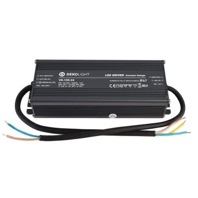 Deko-Light Deko-Light, Netzgerät (CV, DC), IP, CV, V6-150-24, Spannungskonstant, 150.0 W, 100-240 V/AC, Bemessu