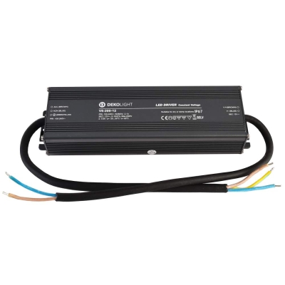 Deko-Light Deko-Light, Netzgerät (CV, DC), IP, CV, V6-200-12, Spannungskonstant, 200.0 W, 100-240 V/AC, Bemessu