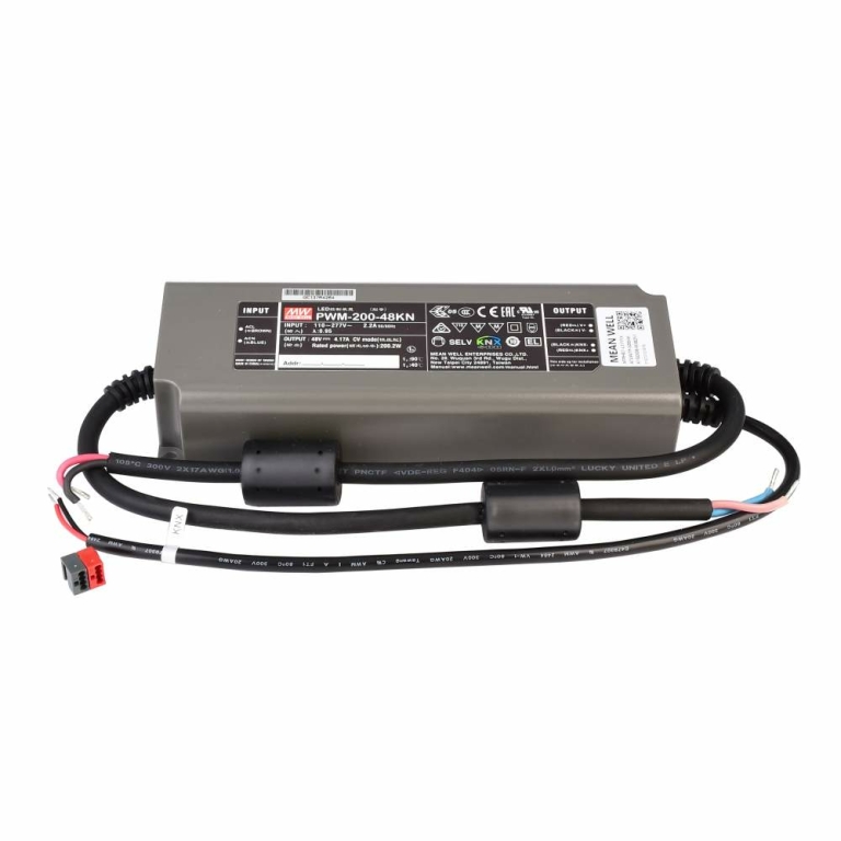 Meanwell Meanwell, Netzgerät (CV, DC) dimmbar, CV, PWM-200-48KN, Spannungskonstant, KNX, 200.0 W, 90-305 V/AC