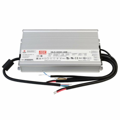 Meanwell Meanwell, Netzgerät (CV, DC) dimmbar, DIM, CV, HLG-600H-48B, Spannungskonstant, 0-10 V<br/>1-10 V, 6