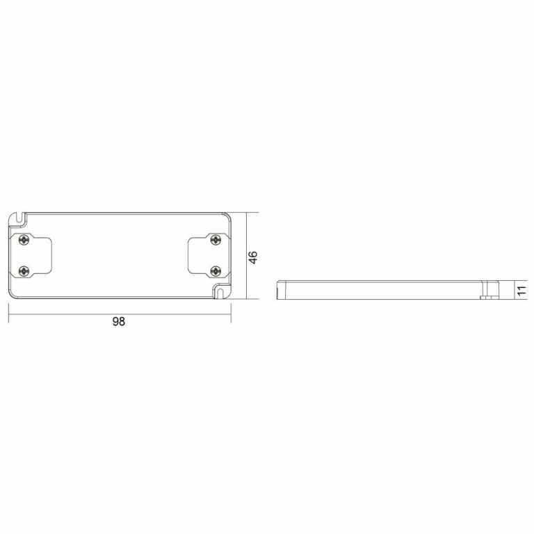 Deko-Light Deko-Light, Netzgerät (CV, DC), FLAT, CV, UT24V/6W, Spannungskonstant, 6.0 W, 220-240 V/AC, Ausgangs
