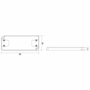 Deko-Light, Netzgerät (CV, DC), FLAT, CV, UT24V/6W, Spannungskonstant, 6.0 W, 220-240 V/AC, Ausgangs