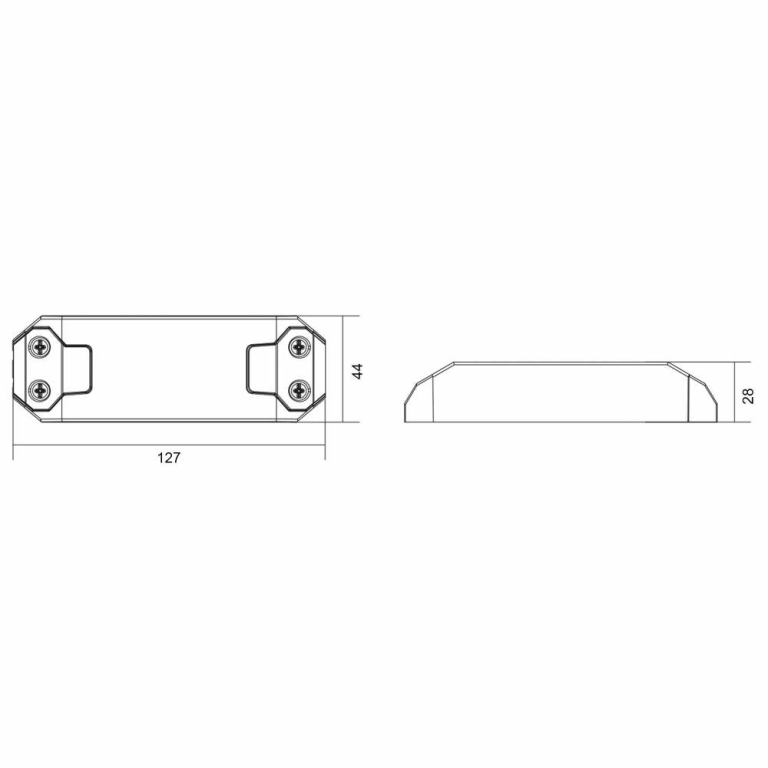 Deko-Light Deko-Light, Netzgerät (CC, DC) dimmbar, BASIC, DIM, CC, D105022U/22W, Stromkonstant, Mit Phasenansch