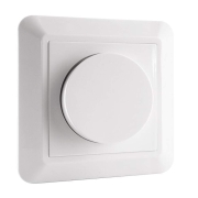 Elektrisches Montagezubehör, Dimmer Phasenabschnitt, Tiefe: 83.5 mm, Breite: 83.5 mm, Höhe: 43.5 mm,