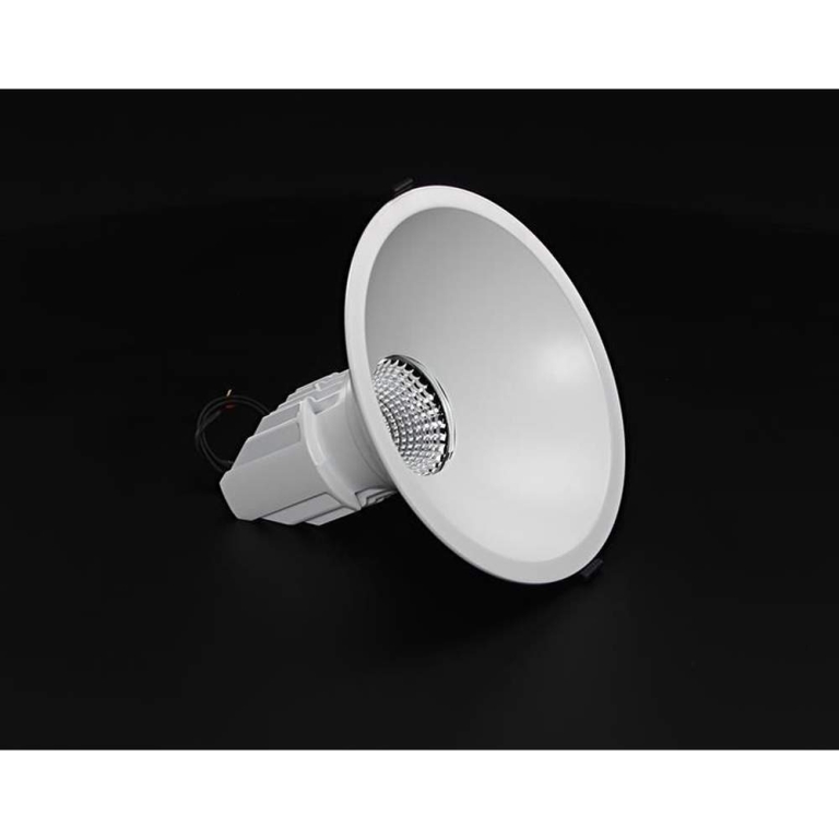 Deko-Light Mechanisches Systemzubehör, 230 mm Einbauring für Modular System COB, Höhe: 80 mm, Durchmesser: 230