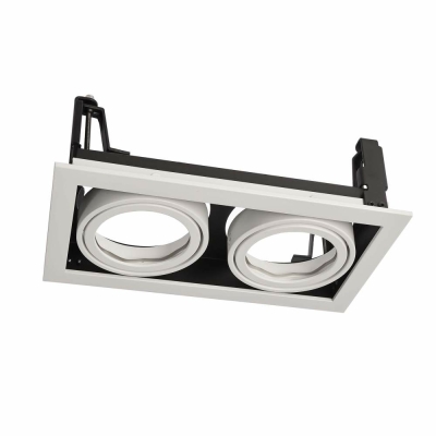 Deko-Light Mechanisches Systemzubehör, Kardanrahmen für Modular System COB, Tiefe: 140 mm, Breite: 257 mm, Höhe
