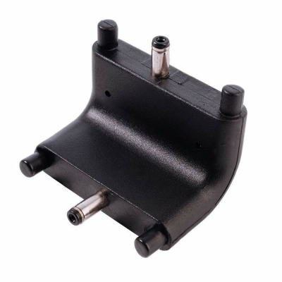 Deko-Light Elektrisches Systemzubehör , Winkelverbinder Mia vertikal, schwarz, Tiefe: 22.62 mm, Breite: 37.6 mm