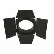 Mechanisches Systemzubehör, Torblende schwarz, Luna 20/30, Breite: 230 mm, Höhe: 90 mm, Durchmesser: