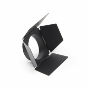 Mechanisches Systemzubehör, Torblende schwarz, Luna 20/30, Breite: 230 mm, Höhe: 90 mm, Durchmesser: