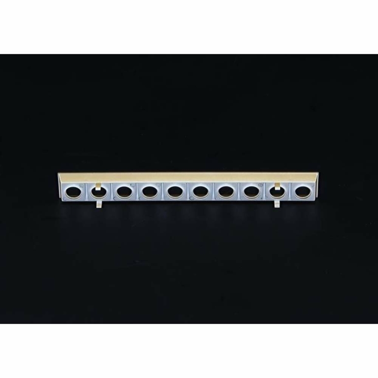 Deko-Light Mechanisches Systemzubehör, Ceti 10 Reflektor Gold, Tiefe: 243 mm, Breite: 22 mm, Höhe: 30 mm