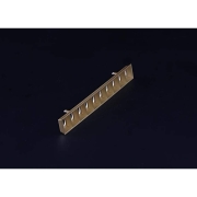 Mechanisches Systemzubehör, Ceti 10 Reflektor Gold, Tiefe: 243 mm, Breite: 22 mm, Höhe: 30 mm