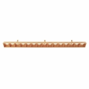 Mechanisches Systemzubehör, Ceti 15 Reflektor Gold, Tiefe: 363 mm, Breite: 22 mm, Höhe: 30 mm