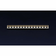 Mechanisches Systemzubehör, Ceti 15 Reflektor Gold, Tiefe: 363 mm, Breite: 22 mm, Höhe: 30 mm