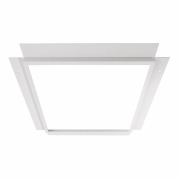 Mechanisches Systemzubehör, Einlegerahmen für Gips 30x30, Tiefe: 374 mm, Breite: 374 mm, Höhe: 15 mm