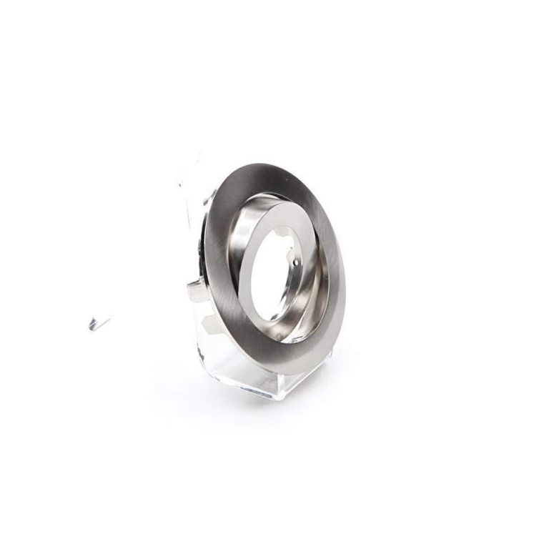 Deko-Light Mechanisches Systemzubehör, Rahmen für Lesath rund, brushed, Höhe: 22 mm, Durchmesser: 90 mm
