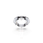 Mechanisches Systemzubehör, Rahmen für Lesath rund,chrom, Höhe: 22 mm, Durchmesser: 90 mm