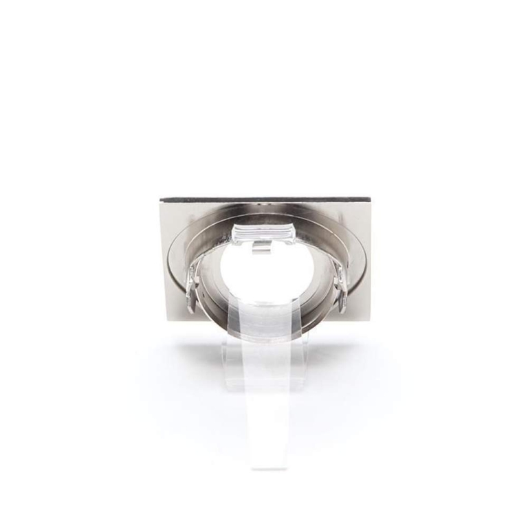 Deko-Light Mechanisches Systemzubehör, Rahmen für Lesath eckig, brushed, Tiefe: 90 mm, Breite: 90 mm, Höhe: 22