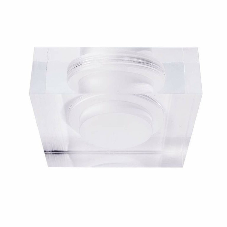 Deko-Light Mechanisches Systemzubehör, Acrylring quadratisch 90x90mm, COB 68, M58, Tiefe: 90 mm, Breite: 90 mm,