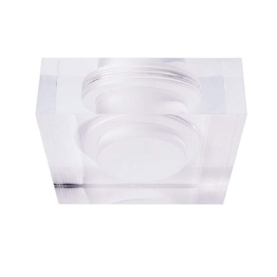 Deko-Light Mechanisches Systemzubehör, Acrylring quadratisch 90x90mm, COB 68, M58, Tiefe: 90 mm, Breite: 90 mm,