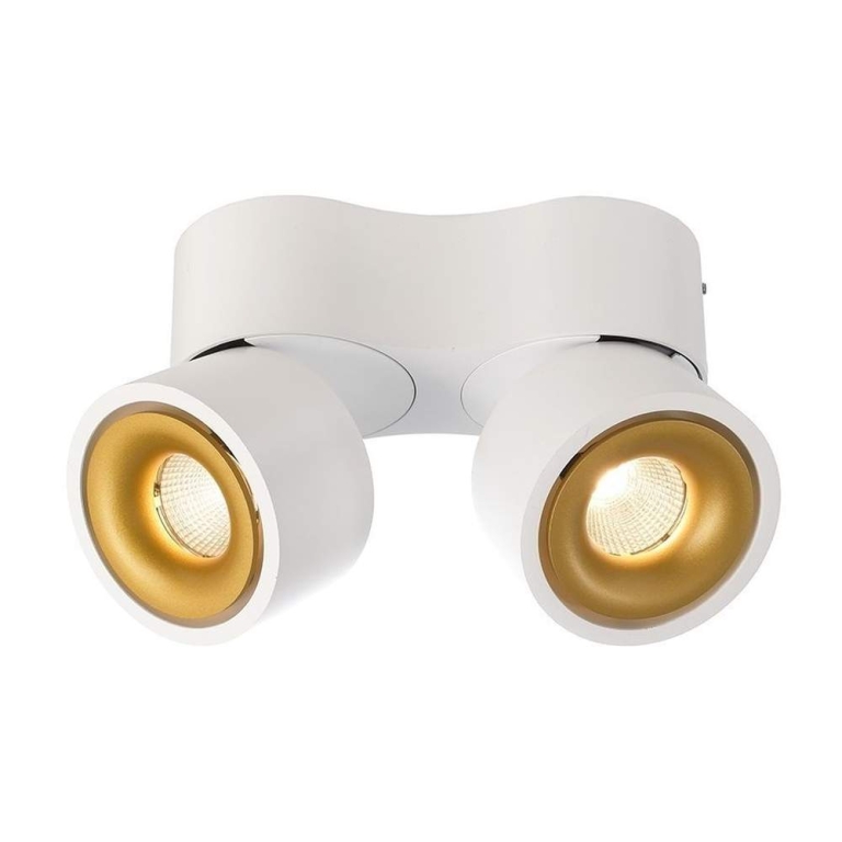 Deko-Light Mechanisches Systemzubehör, Reflektor Ring Gold für Serie Uni II Mini, Höhe: 21 mm, Durchmesser: 59