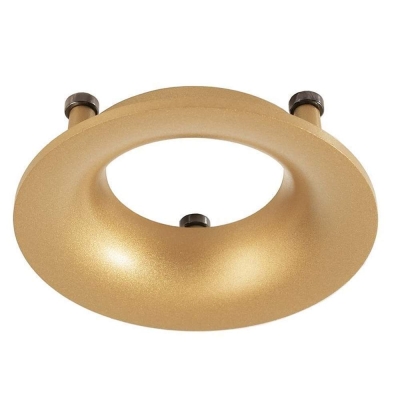 Deko-Light Mechanisches Systemzubehör, Reflektor Ring Gold für Serie Uni II, Höhe: 26 mm, Durchmesser: 82 mm