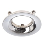 Mechanisches Systemzubehör, Reflektor Ring Chrom für Serie Uni II, Höhe: 26 mm, Durchmesser: 82 mm