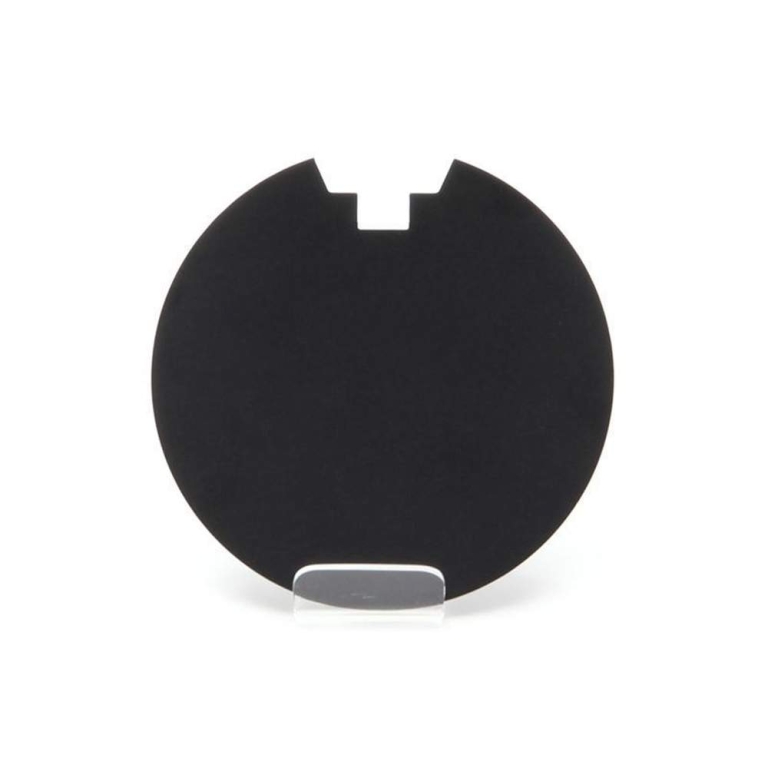 Deko-Light Mechanisches Systemzubehör, Abdeckung Hinten Schwarz für Serie Uni II Max, Höhe: 0.6 mm, Durchmesser
