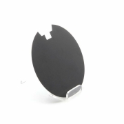 Mechanisches Systemzubehör, Abdeckung Hinten Schwarz für Serie Uni II Max, Höhe: 0.6 mm, Durchmesser