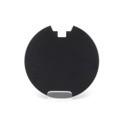 Mechanisches Systemzubehör, Abdeckung Hinten Schwarz für Serie Uni II Max, Höhe: 0.6 mm, Durchmesser