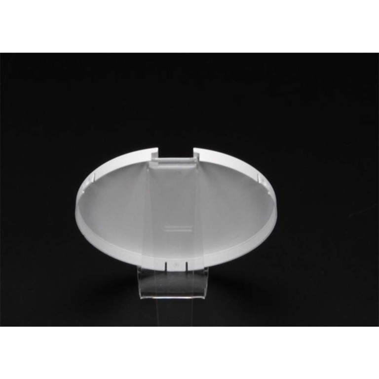 Deko-Light Mechanisches Systemzubehör, Abdeckung Kühlkörper Weiß für Serie Uni II Max, Höhe: 8 mm, Durchmesser: