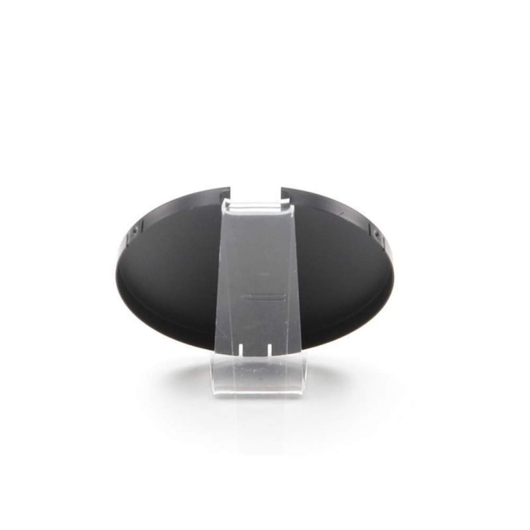 Deko-Light Mechanisches Systemzubehör, Abdeckung Kühlkörper Schwarz für Serie Uni II Max, Höhe: 8 mm, Durchmess