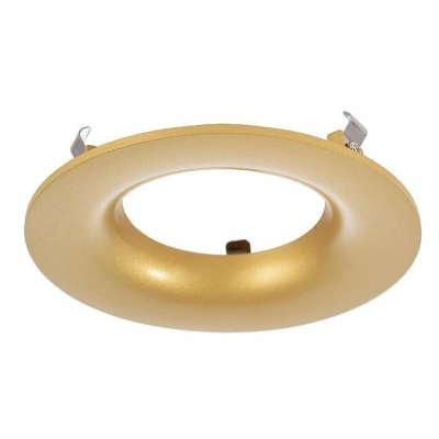 Deko-Light Mechanisches Systemzubehör, Reflektor Ring Gold für Serie Uni II Max, Höhe: 26 mm, Durchmesser: 107