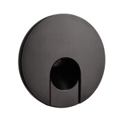 Mechanisches Systemzubehör, Abdeckung rund schwarz Auge für Alwaid, Höhe: 20.4 mm, Durchmesser: 74.9