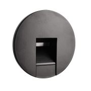 Mechanisches Systemzubehör, Abdeckung rund schwarz für Alwaid, Höhe: 19.8 mm, Durchmesser: 75 mm