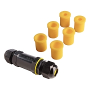 Elektrisches Montagezubehör, Outdoor Multi Kabelverbinder für 2 Kabel 4-14 mm, 2-5 Adern 0.5-4 mm²,