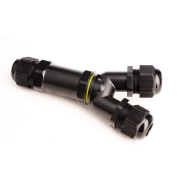 Elektrisches Montagezubehör, Outdoor Multi Y-Verbinder für 3 Kabel 4-14 mm, 3 Adern 0.5-4 mm², max.