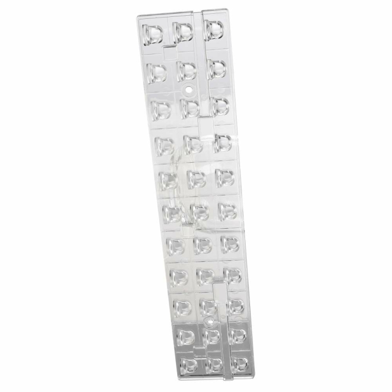 Deko-Light Mechanisches Systemzubehör, 15° Linse für Deckenaufbauleuchte Draconis Asymmetrisch, Tiefe: 285 mm,