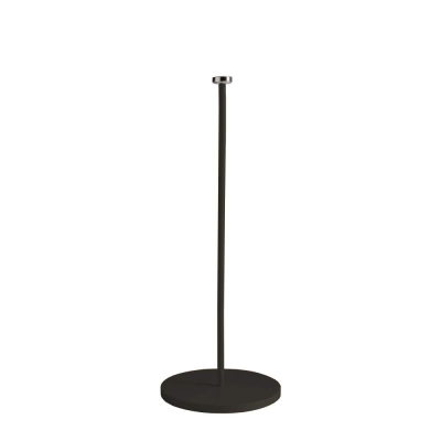 Deko-Light Mechanisches Systemzubehör, Standfuß für Magnetleuchte Miram Schwarz, Höhe: 270 mm, Durchmesser: 102