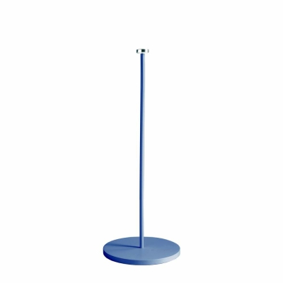Deko-Light Mechanisches Systemzubehör, Standfuß für Magnetleuchte Miram Blau, Höhe: 270 mm, Durchmesser: 102 mm