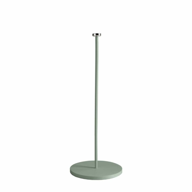 Deko-Light Mechanisches Systemzubehör, Standfuß für Magnetleuchte Miram Grün, Höhe: 270 mm, Durchmesser: 102 mm