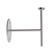 Mechanisches Systemzubehör, Wandhalter für Magnetleuchte Miram Grau, Breite: 85 mm, Höhe: 96 mm