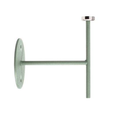 Deko-Light Mechanisches Systemzubehör, Wandhalter für Magnetleuchte Miram Grün, Breite: 85 mm, Höhe: 96 mm