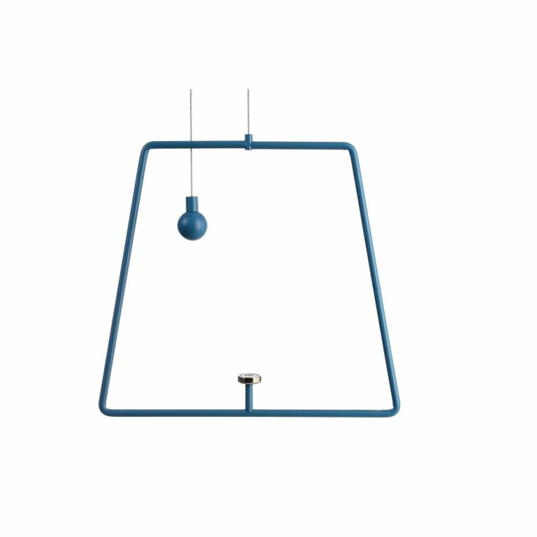 Deko-Light Mechanisches Systemzubehör, Pendel für Magnetleuchte Miram Blue, Breite: 205 mm, Höhe: 185 mm